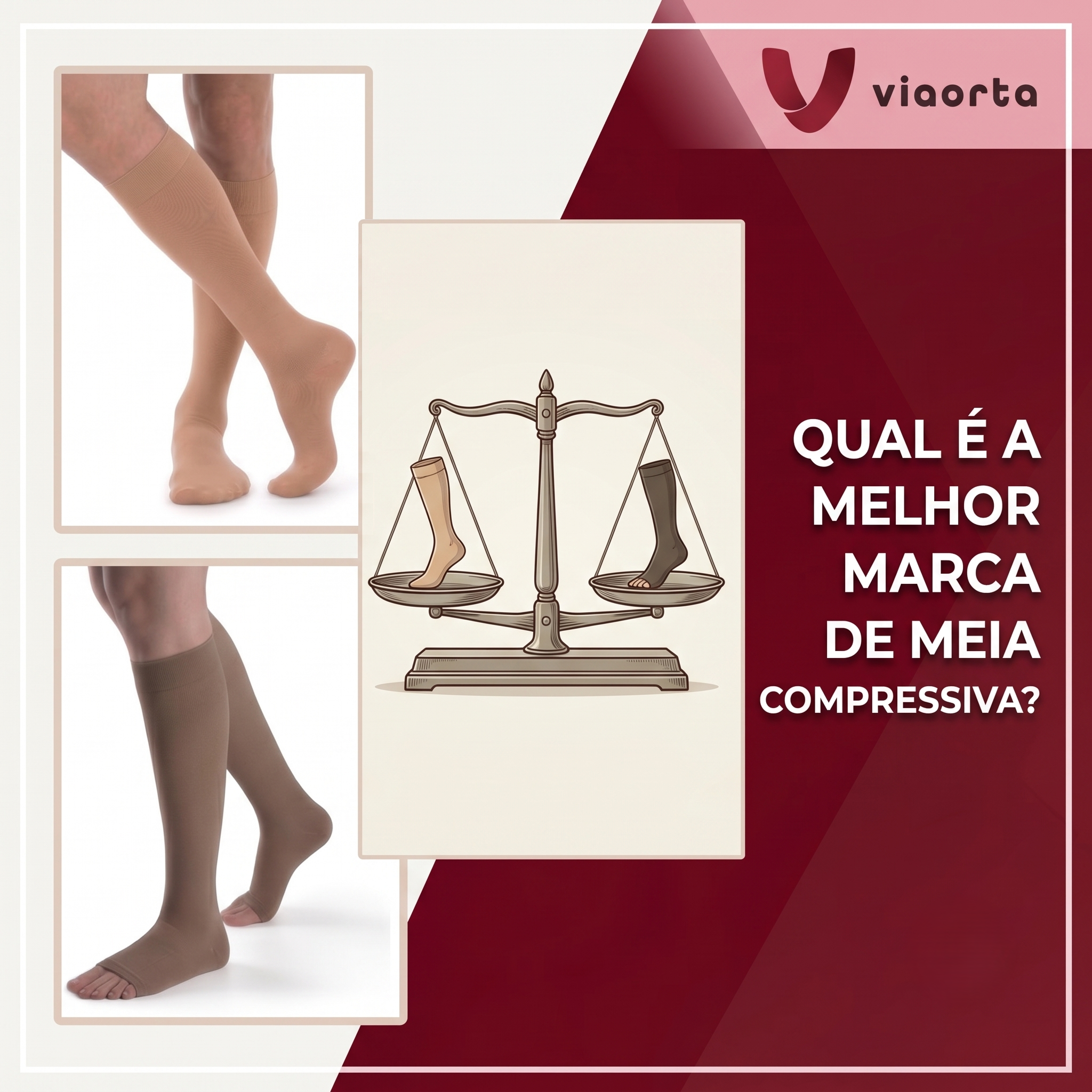 Qual é a melhor marca de meia compressiva?
