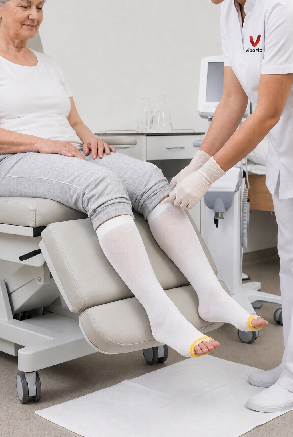 Meia Antiembolia 18mmHg Venosan AES Estéril 3/4 (Panturrilha)