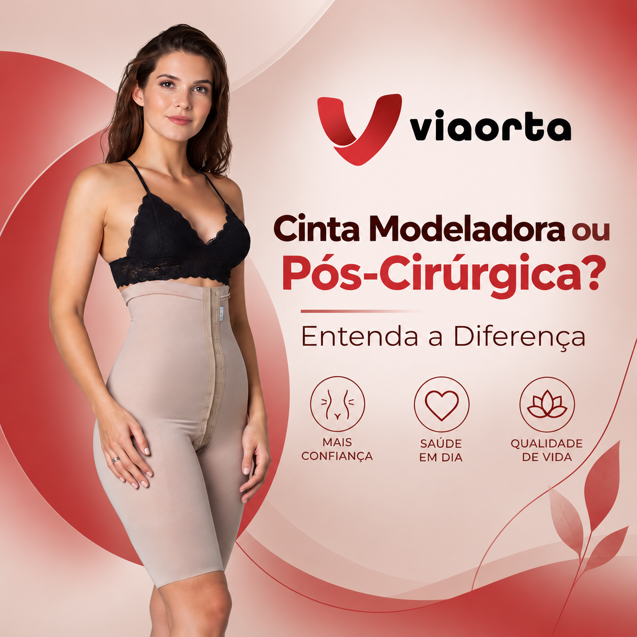 Qual a diferença entre cinta modeladora e cinta pós-cirúrgica?