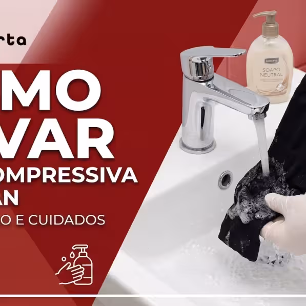 Como Lavar sua Meia de Compressão Corretamente